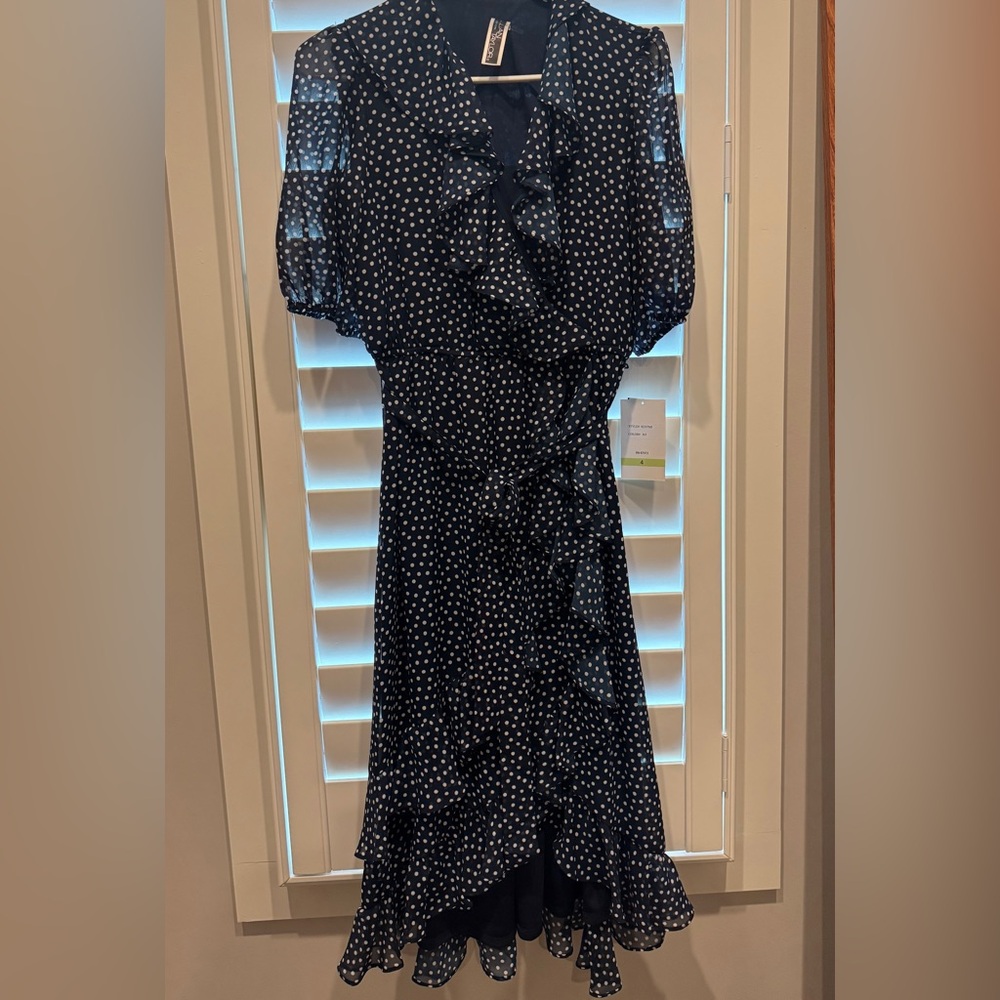 Julian Taylor New York Polka Dot Dress
